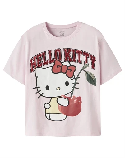 Name it - NKFArina Hello Kitty T-shirt - Cradle Pink